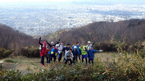 2014年1月5日　生駒縦走