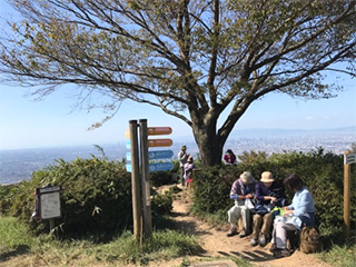 写真：第12回生駒チャレンジ登山大会